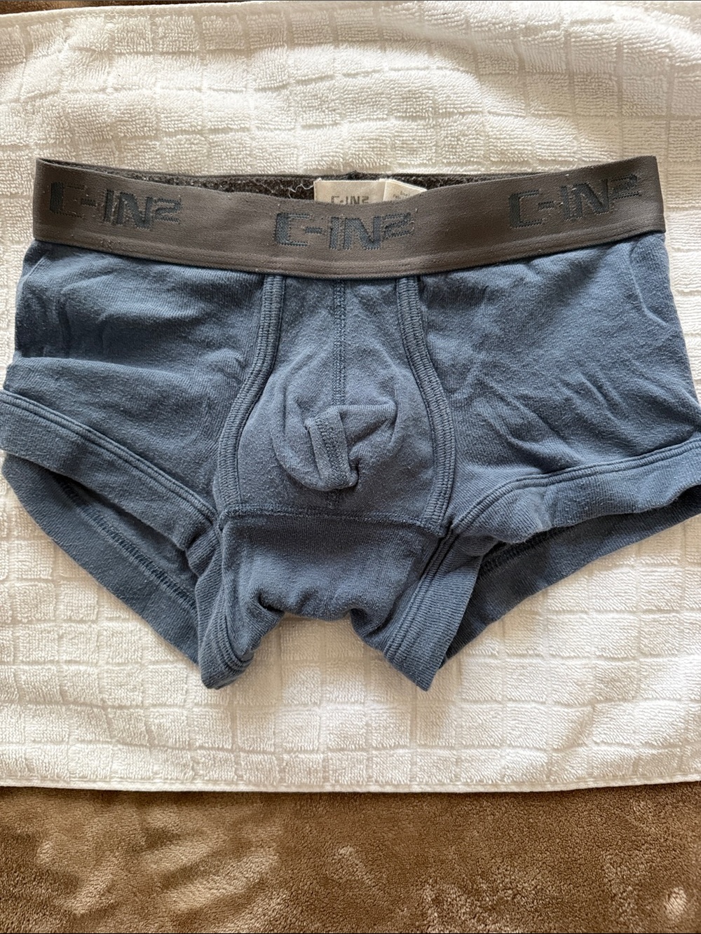 C-in2 Men’s Cotton Stretch Trunk - Blue